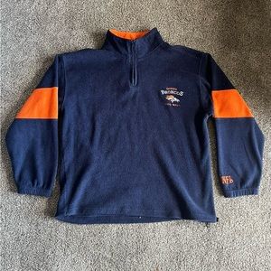 Warm broncos sweat fleece